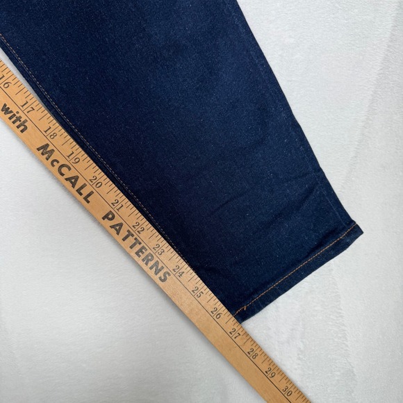 Lauren Ralph Lauren Women's Dark Wash Denim Jeans Size 16W - Picture 10 of 11